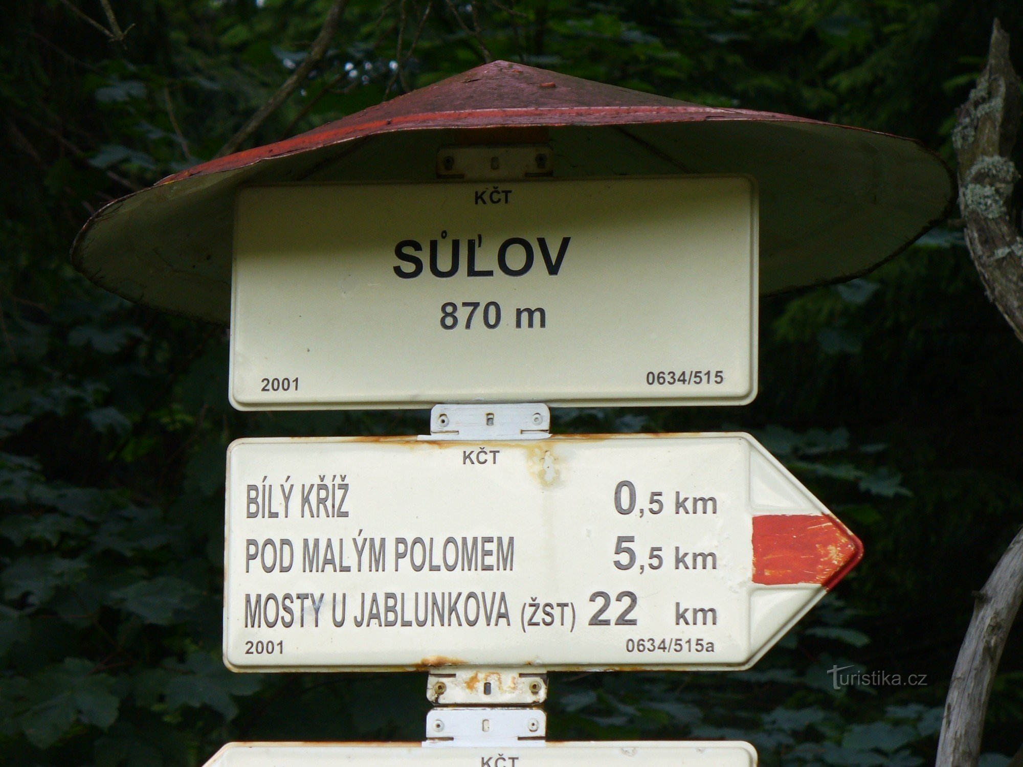 Sůlov útjelző tábla