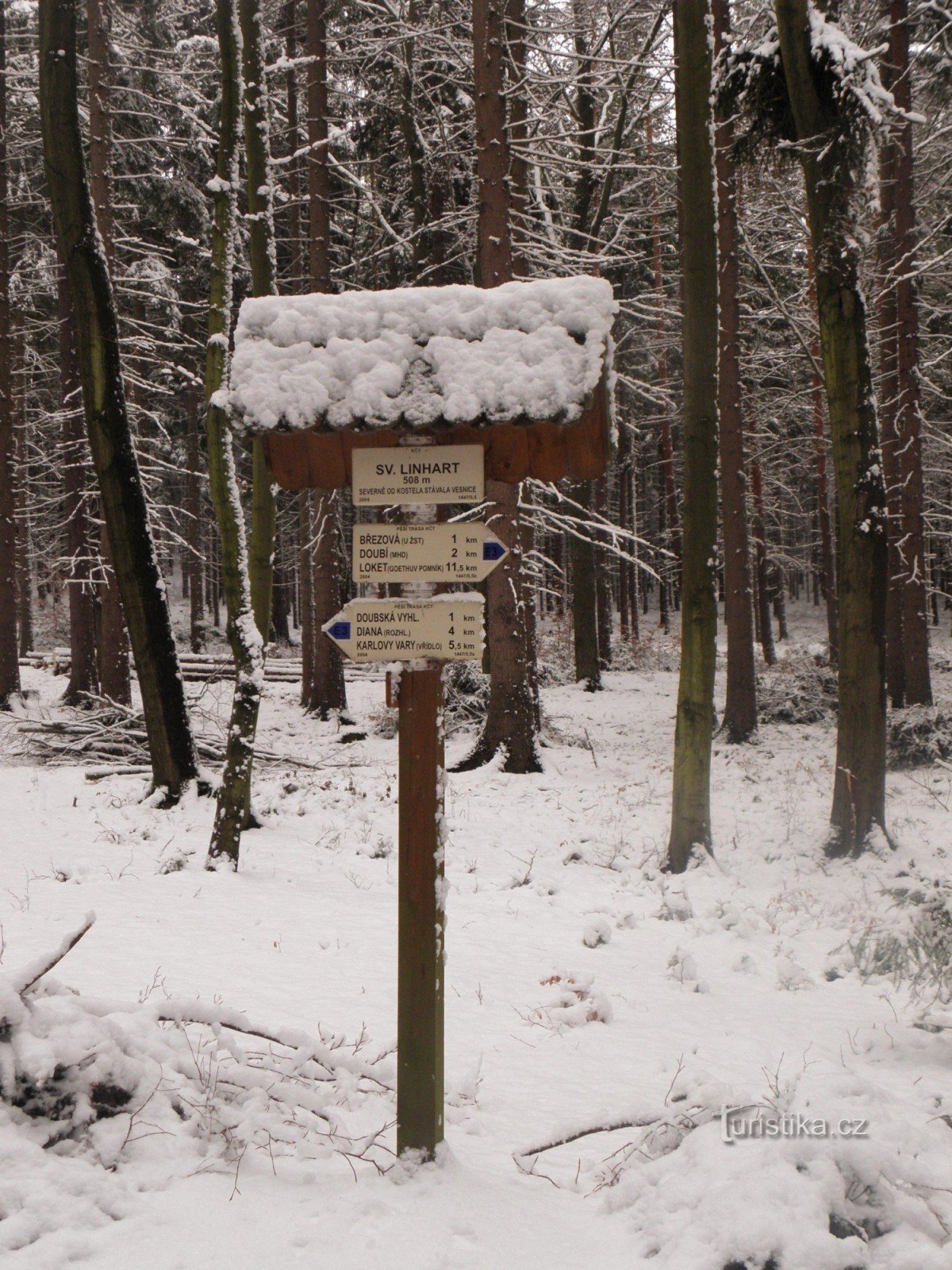 Rozcestník sv.Linhart