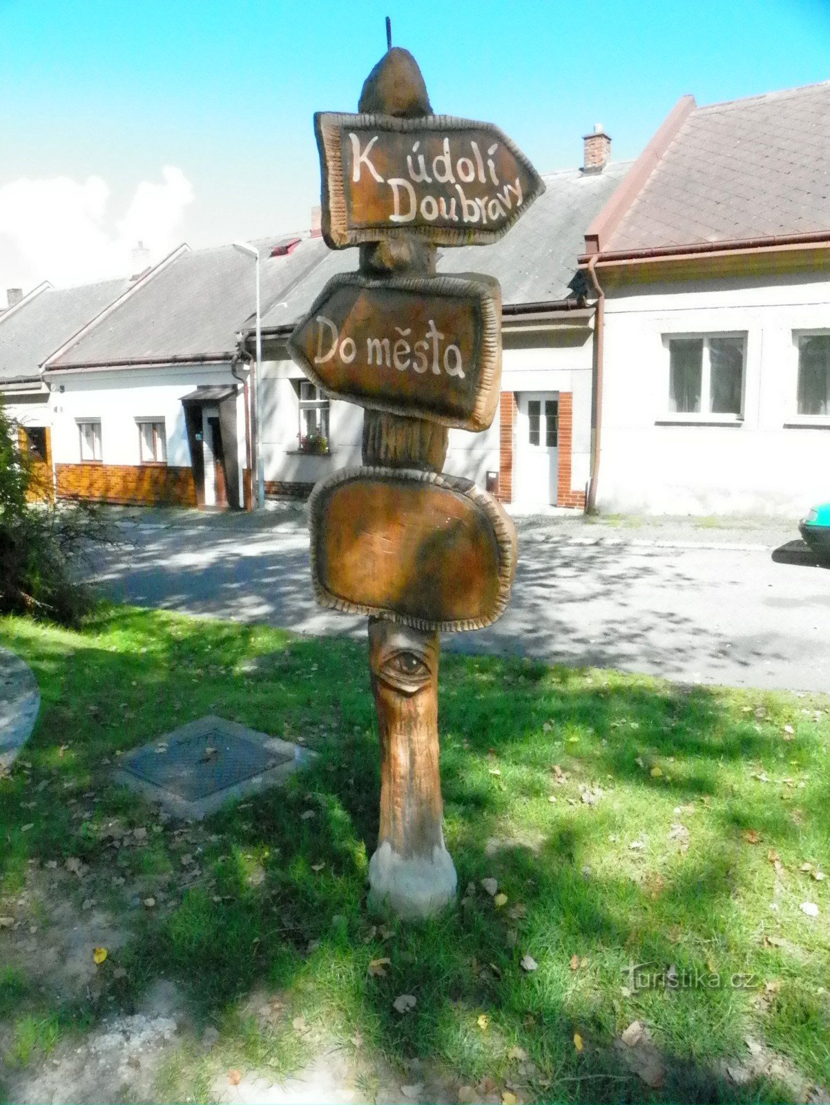 Signpost at the Devil's Table