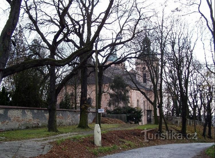 Rožďalovice - kerk van St. Havel