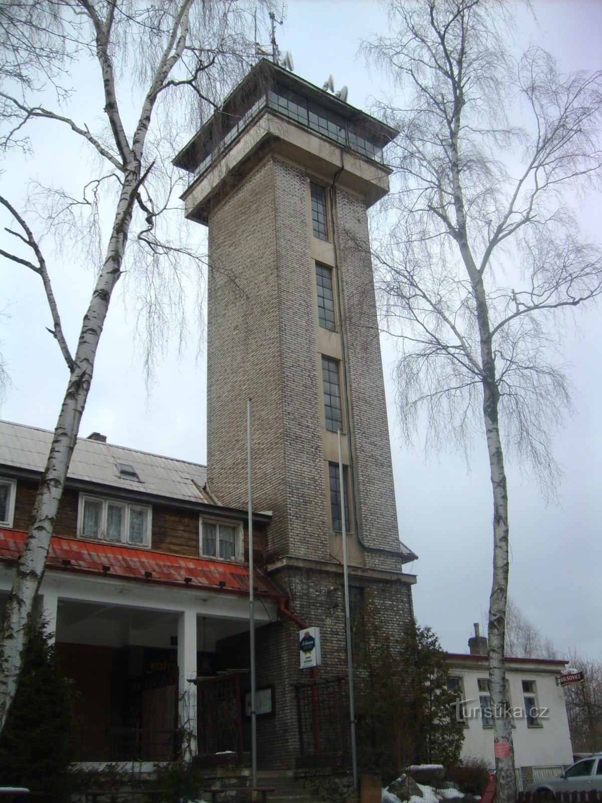 lookout tower on Kožová Hora