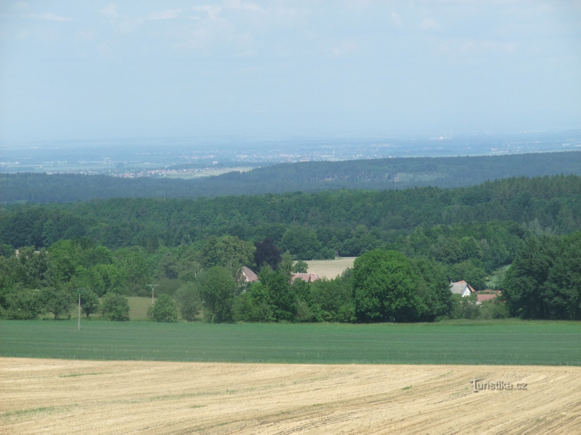 Vue vers le nord