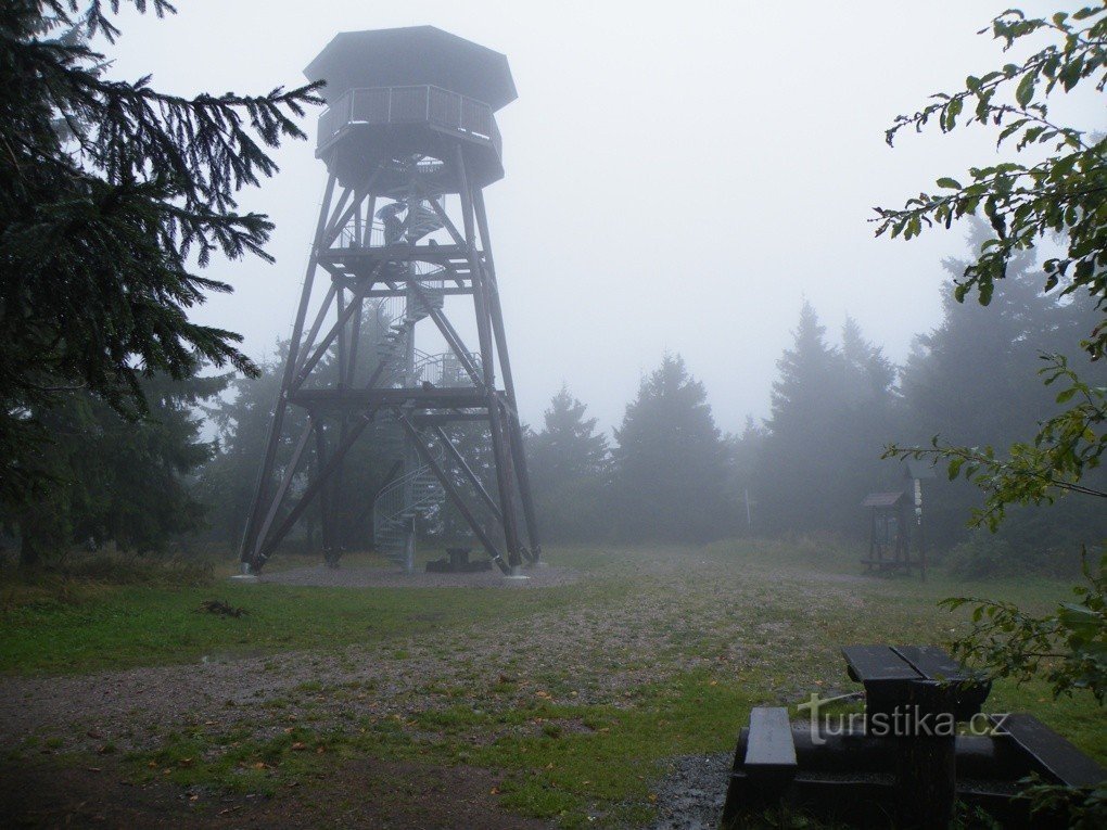 Torre panoramica di Anenský vrch