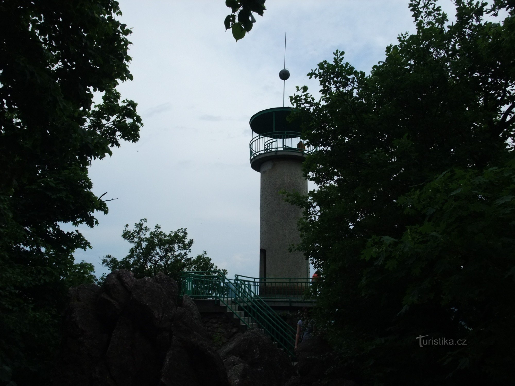 Lookout tower Bábi lom from