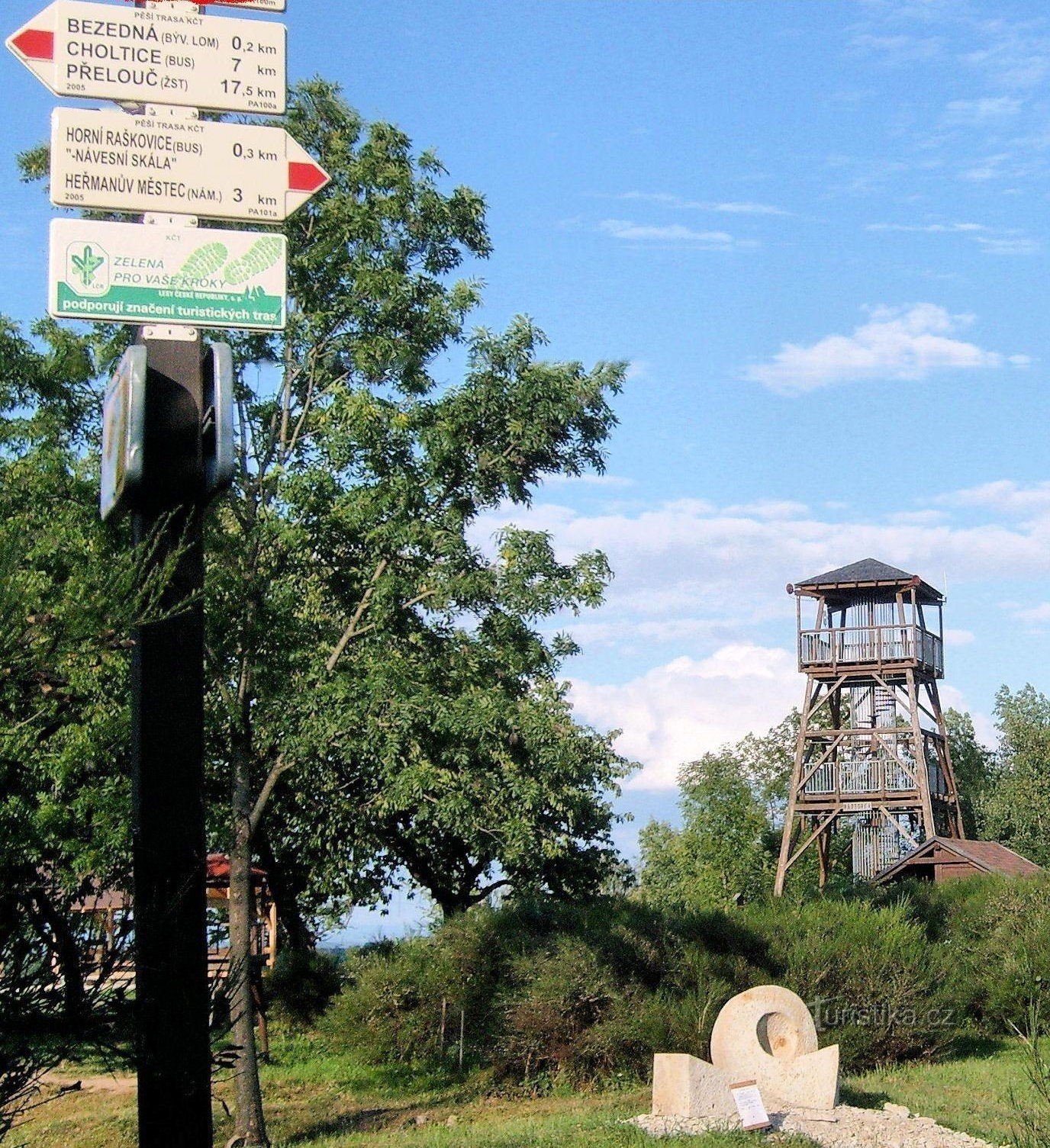 La tour d'observation de Barborka dans toute sa beauté