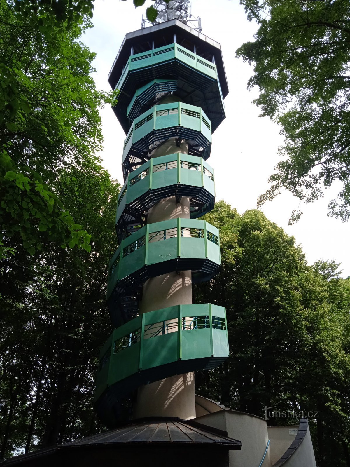 Lookout Bílá hora lângă Kopřivnice