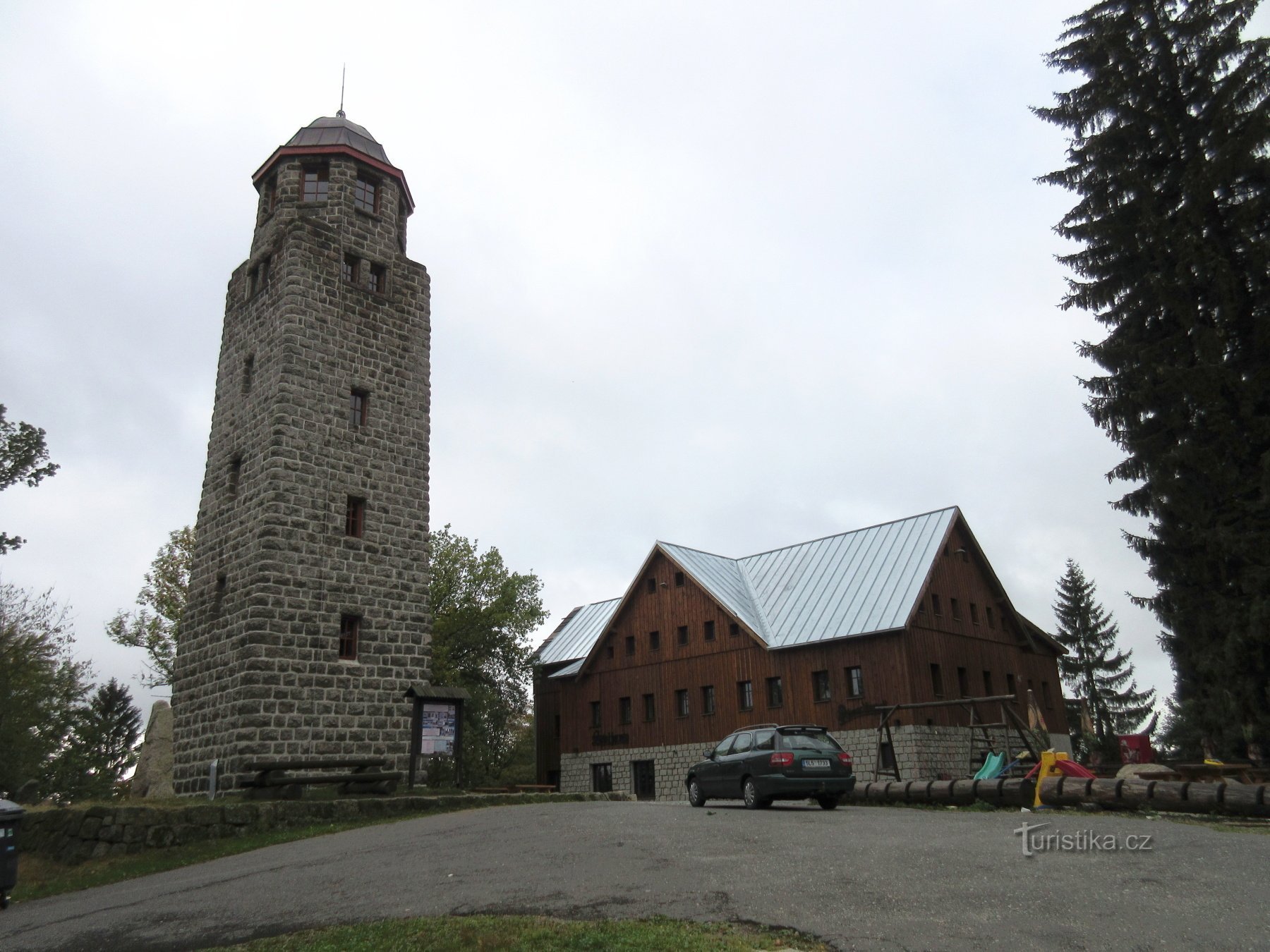 Torre mirador Bramberk con restaurante