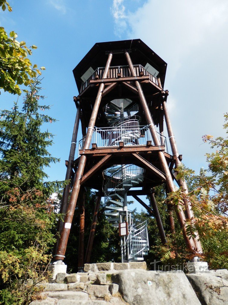 Aussichtsturm von Cáp