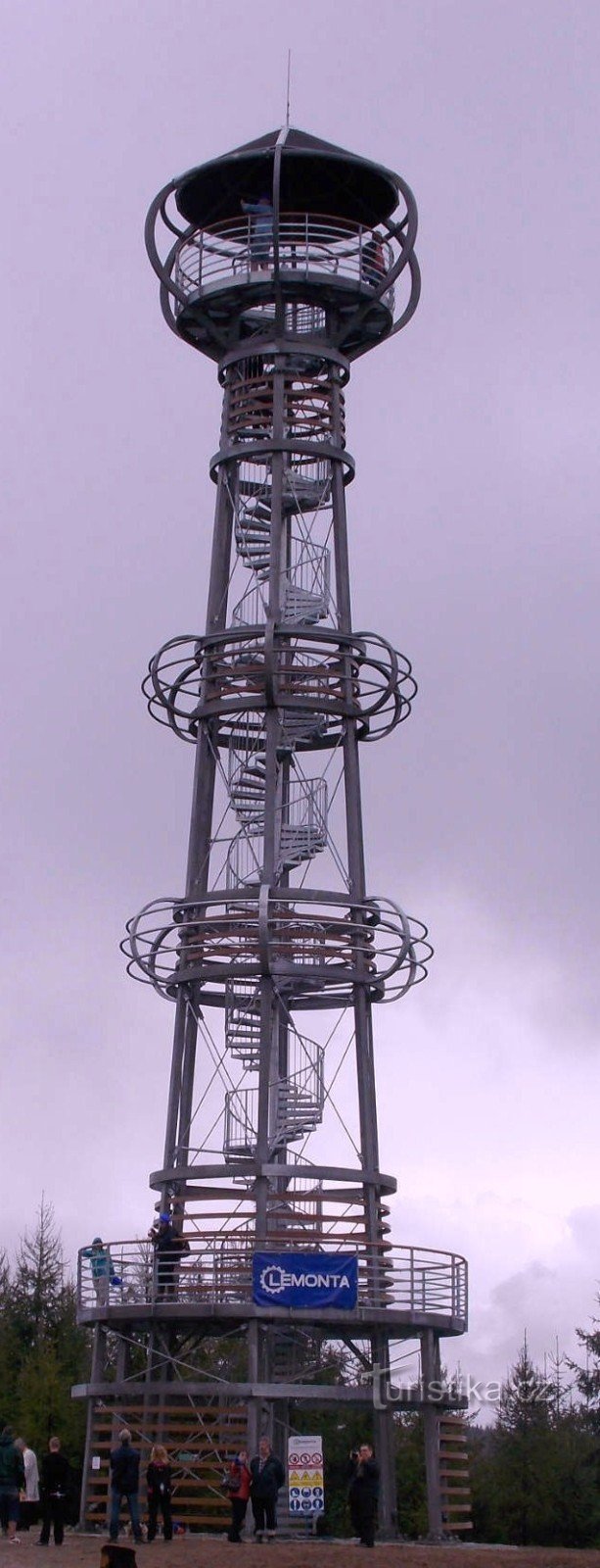Смотровая башня Цибулка - Олови - торжественное открытие