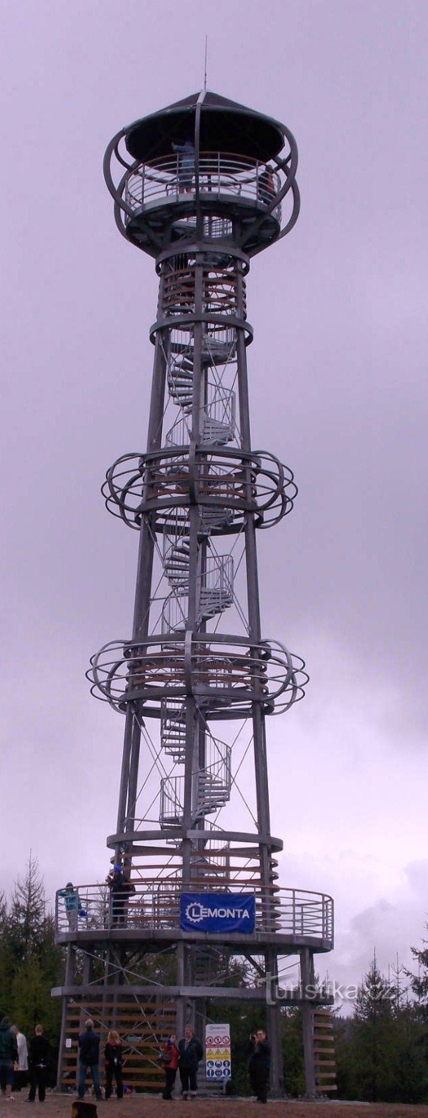 Lookout tower Cibulka - Oloví - ceremonial opening