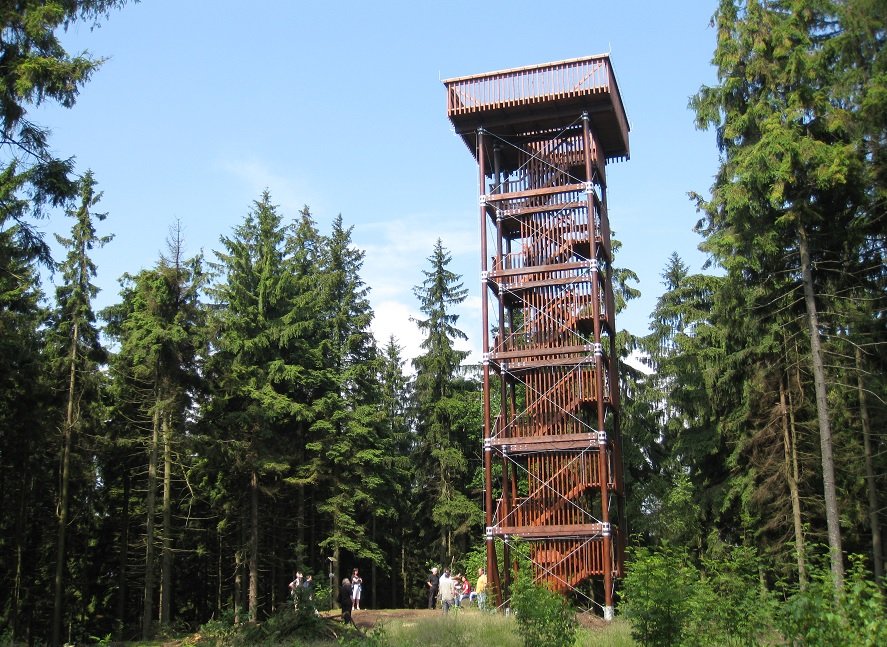 La torre di avvistamento in pietra dell'imperatore