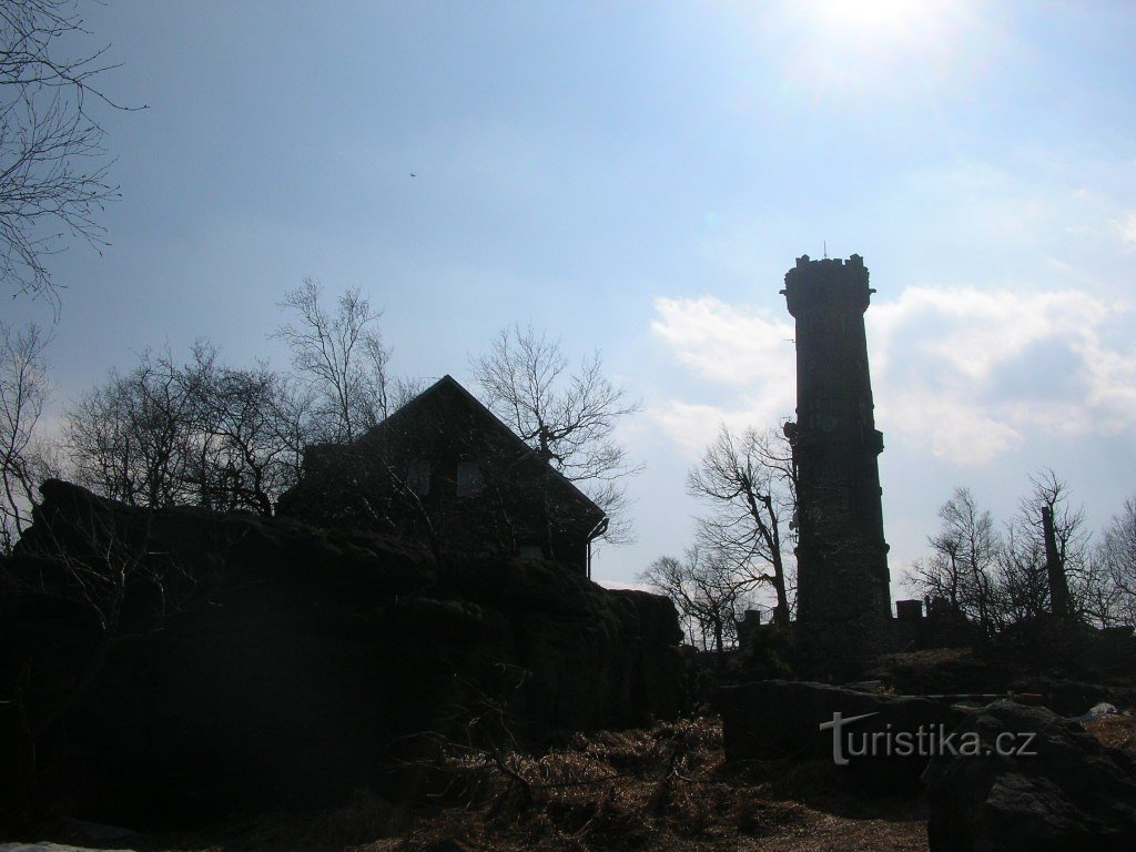 Děčínský Sněžník observation tower