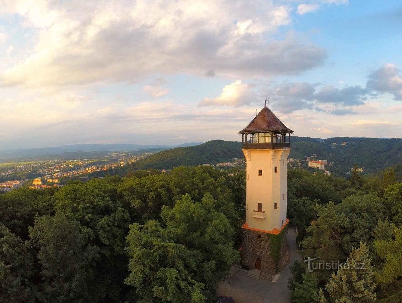 Lookout tower Diana Karlovy Vary