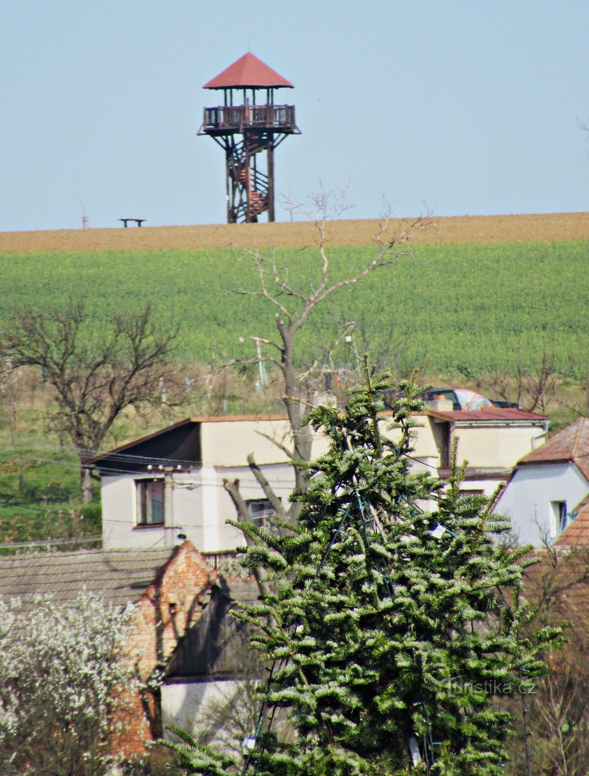 Torre de observação de Doubí na Slovácko