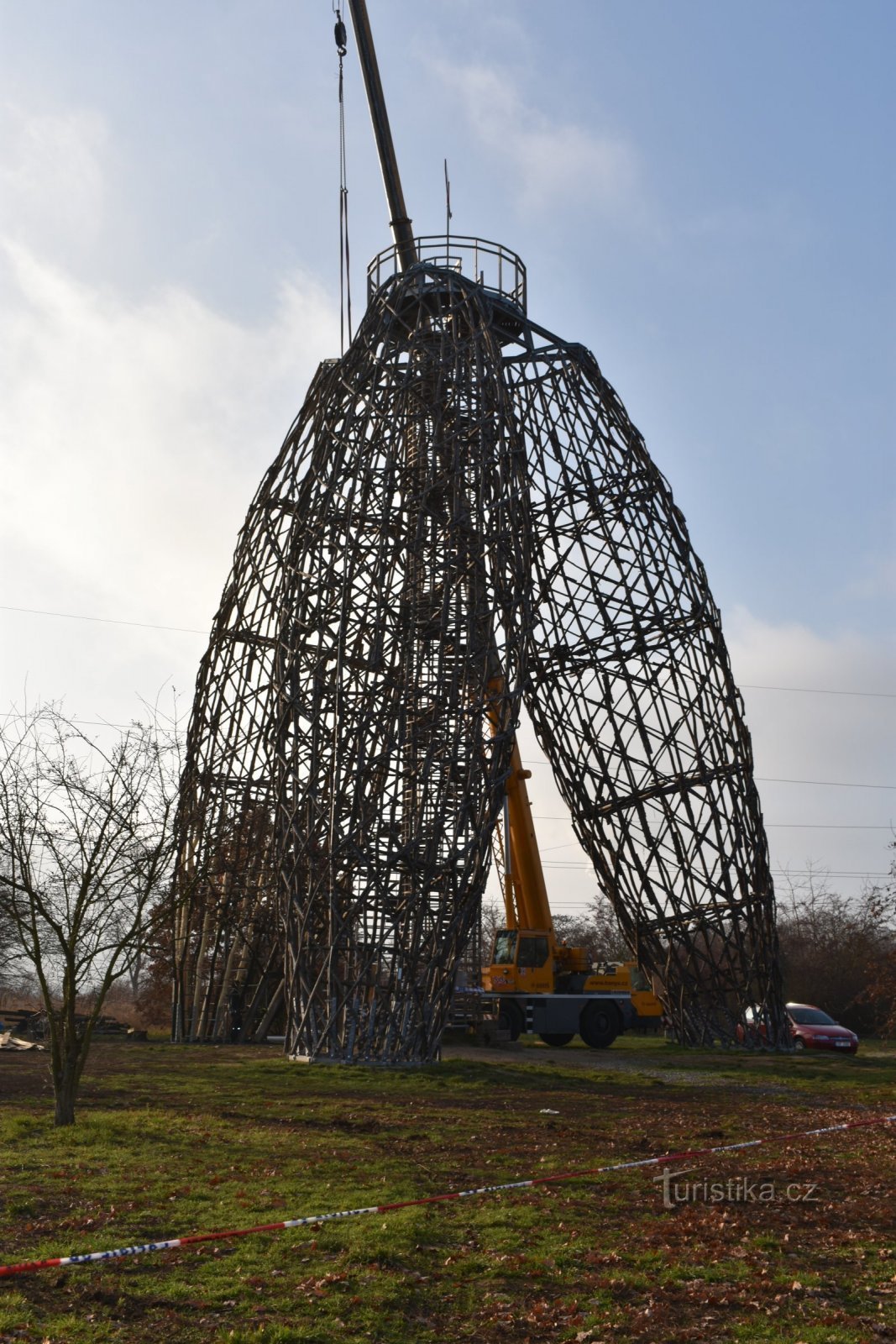 Aussichtsturm Doubravka XIV. in Prag