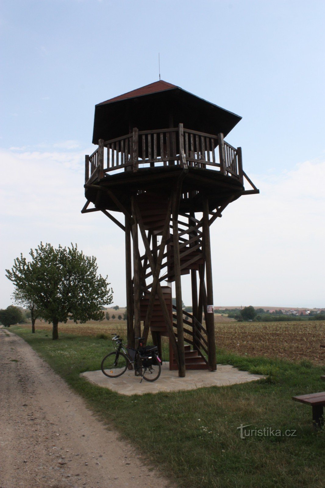 Douba lookout tower at the place of the same name