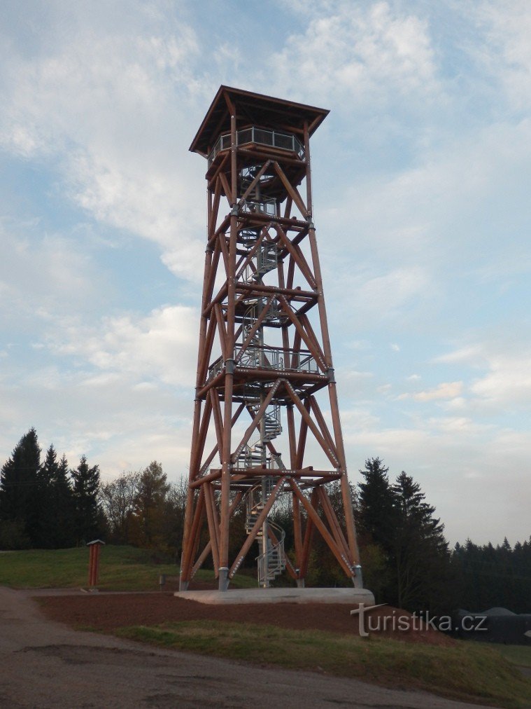 Eliška observationstårn på Stachelberg