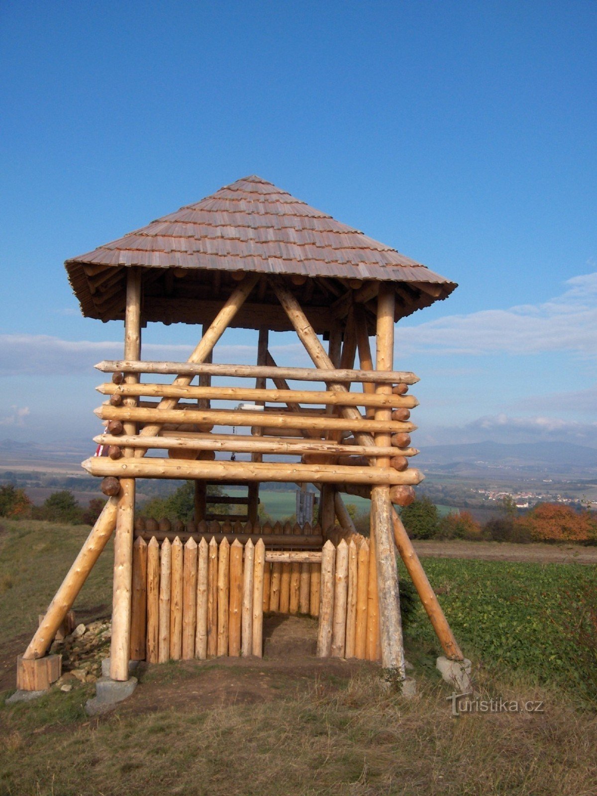 Keltská Valy Stradonice utsiktstorn