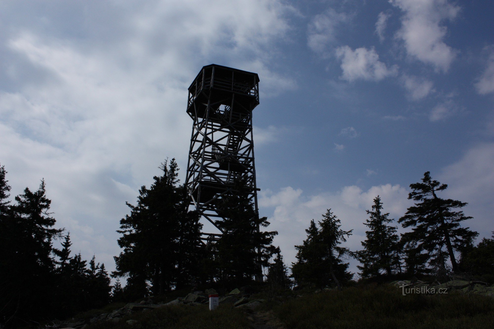 Klepáč lookout in the Kralické Sněžník massif