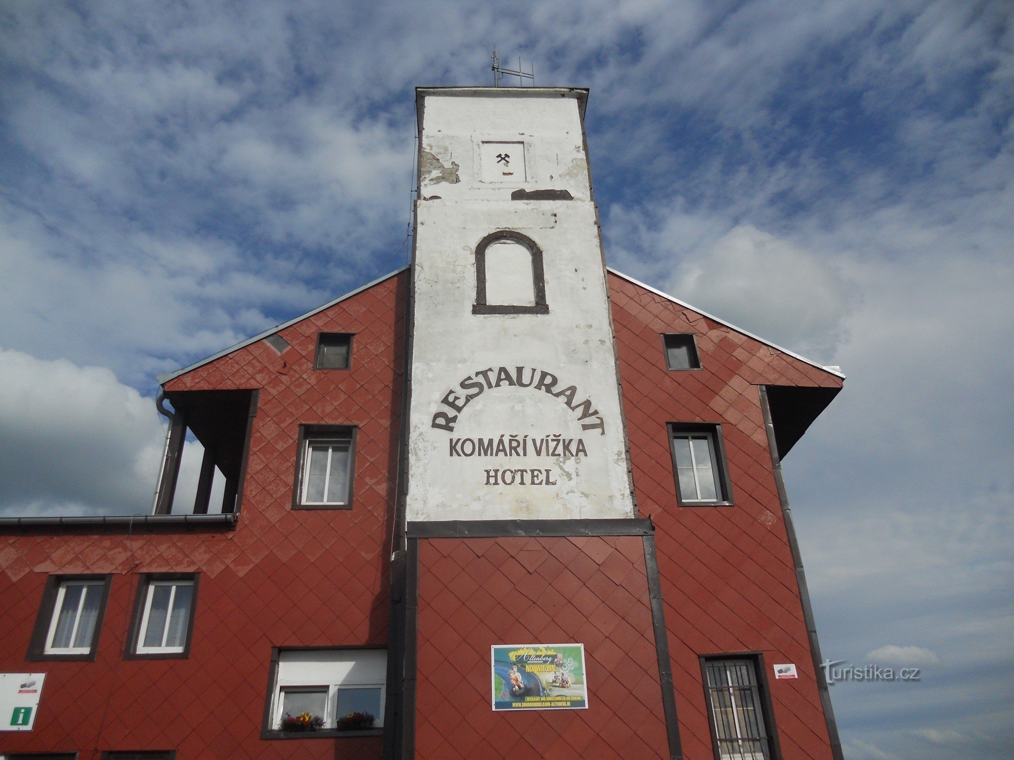 Komáří Vížka lookout tower (806 m./nm)