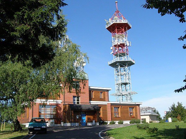 Torre de vigia Kozákov u Semil