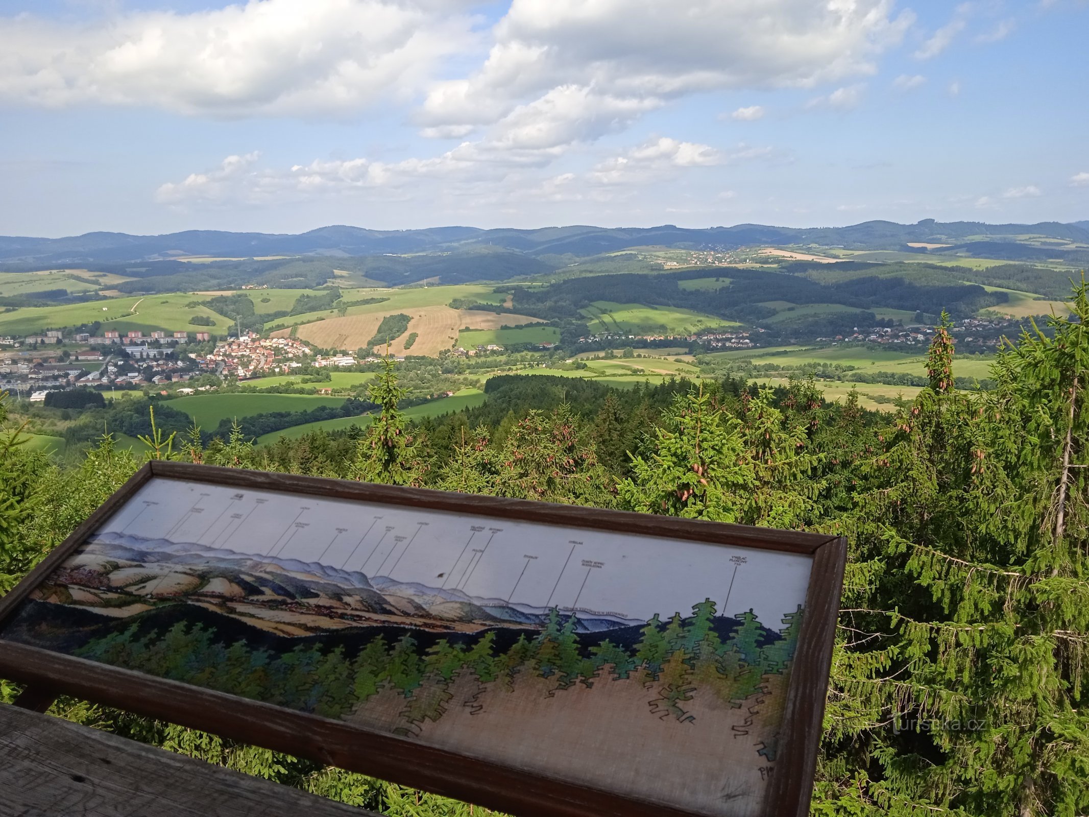 Královec-Valašské Klobouky 展望台