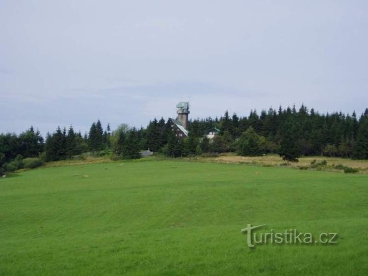 Aussichtsturm Královka