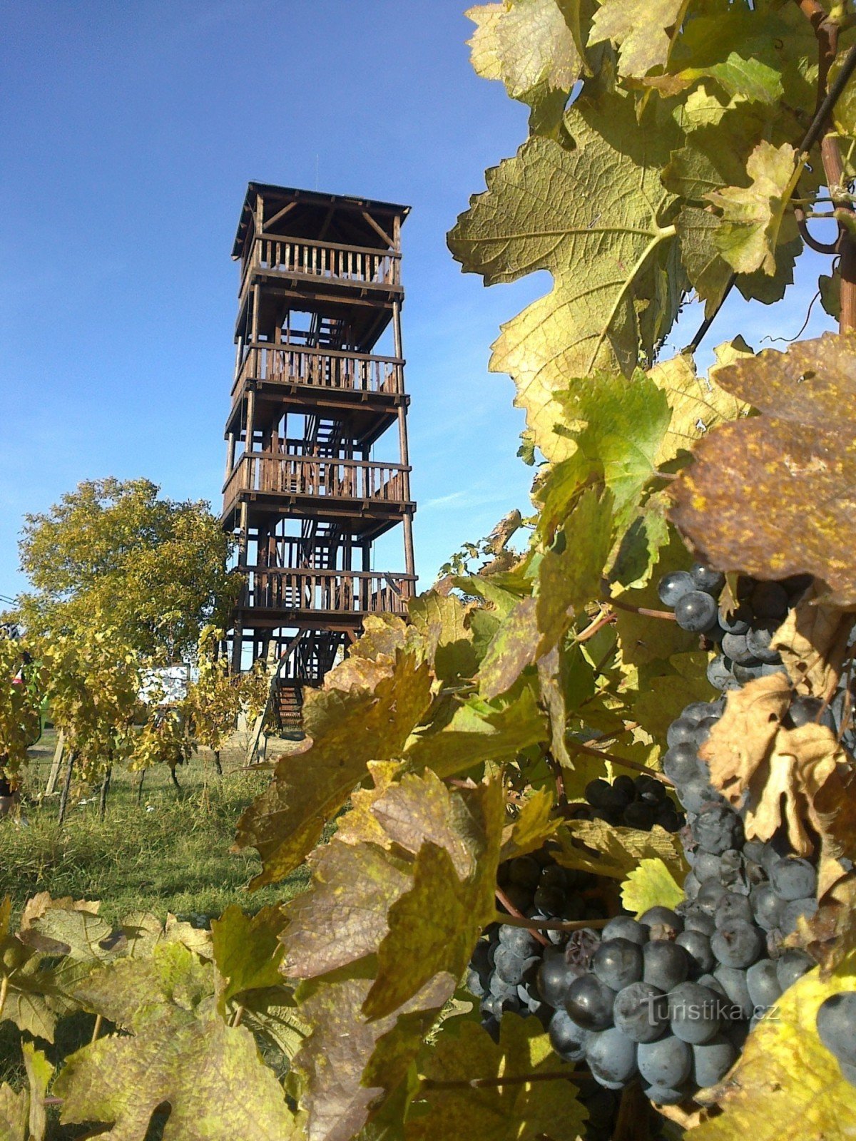 Torre de observação Kraví hora perto de Bořetic.