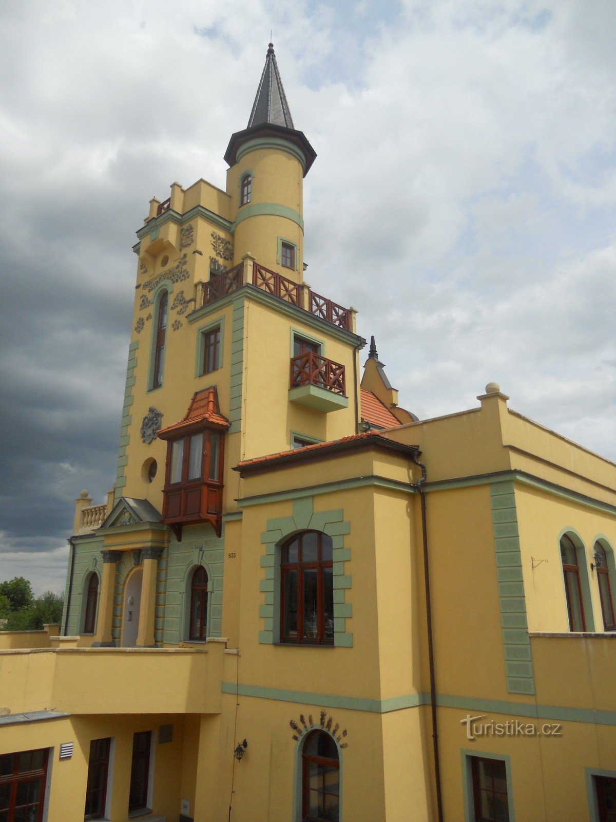 Torre vigía Letná en Teplice.