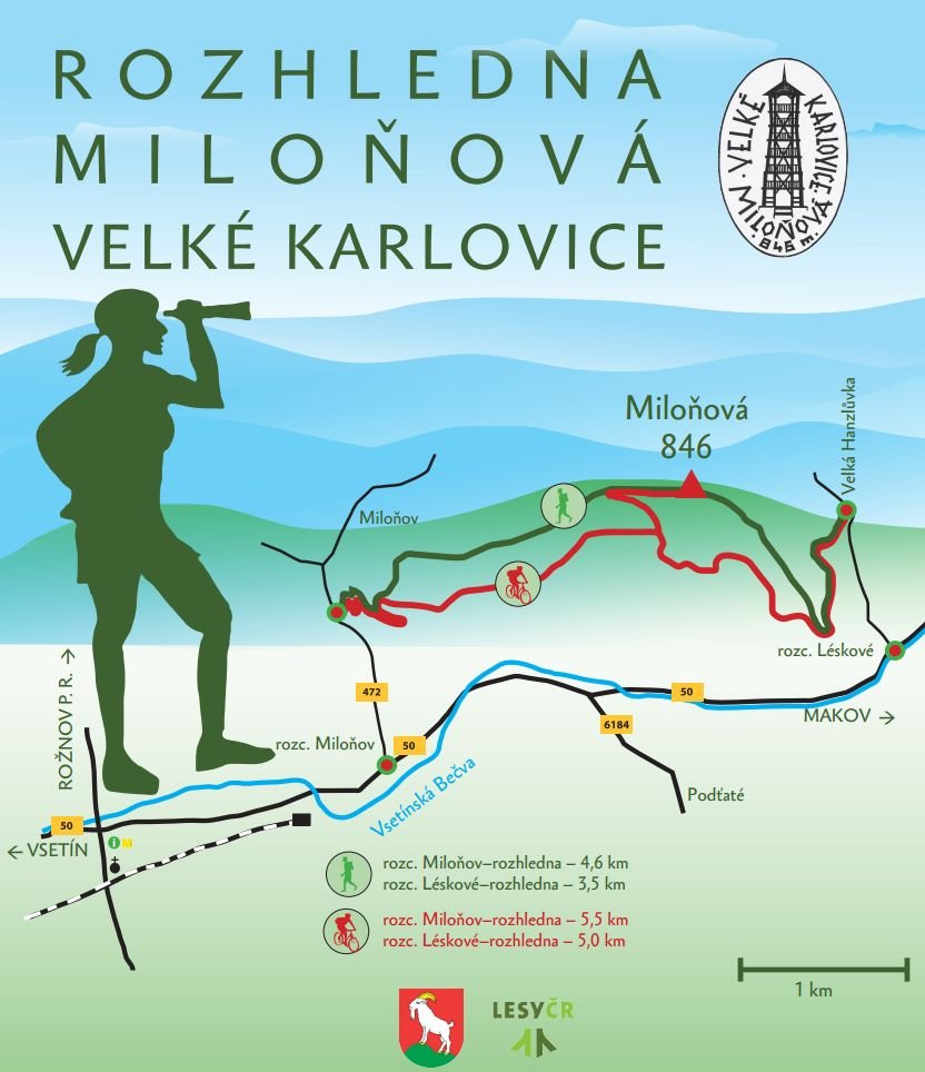 Tour de guet de Miloňová
