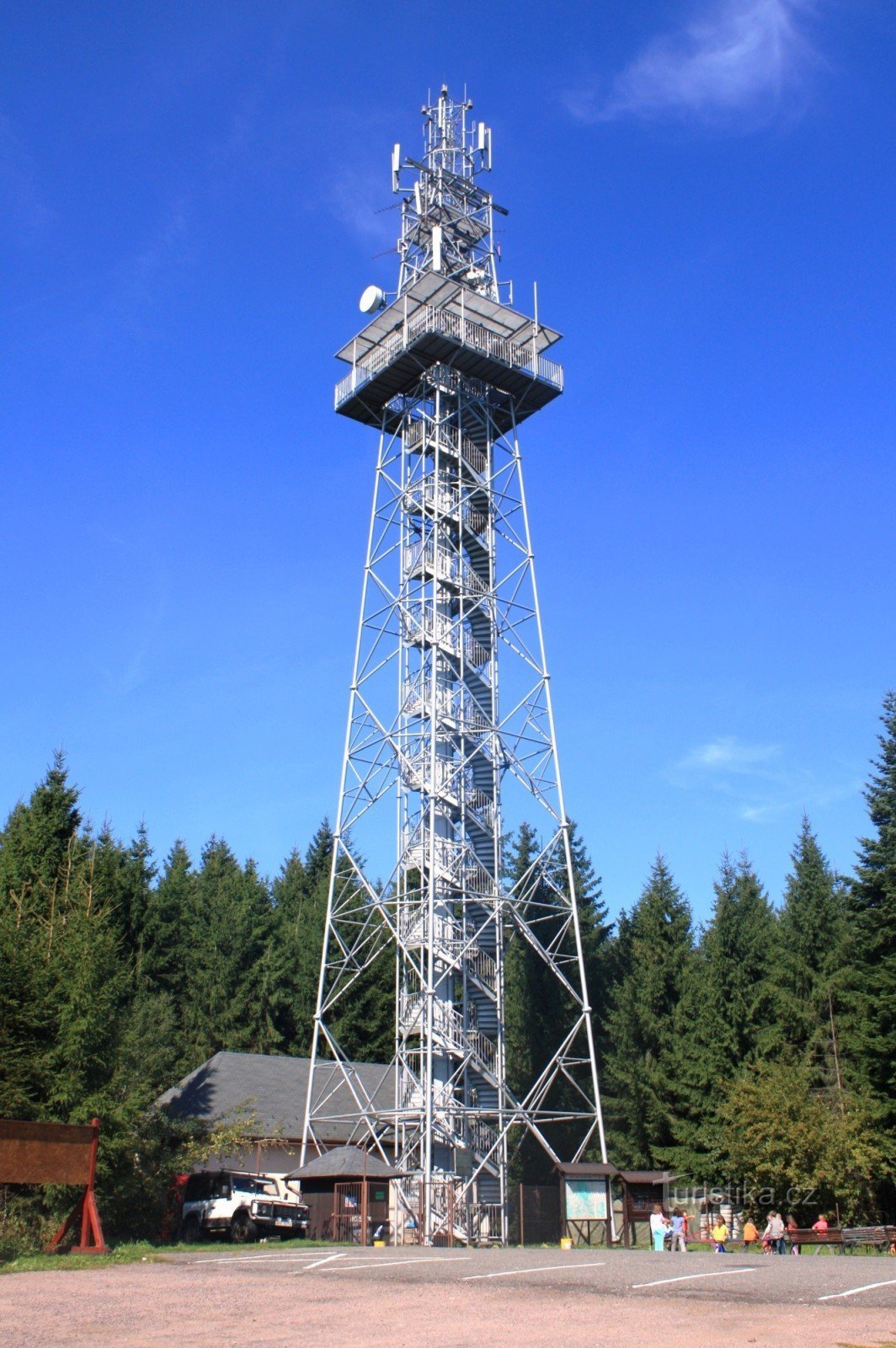 Lookout tower on Andrlov chlum