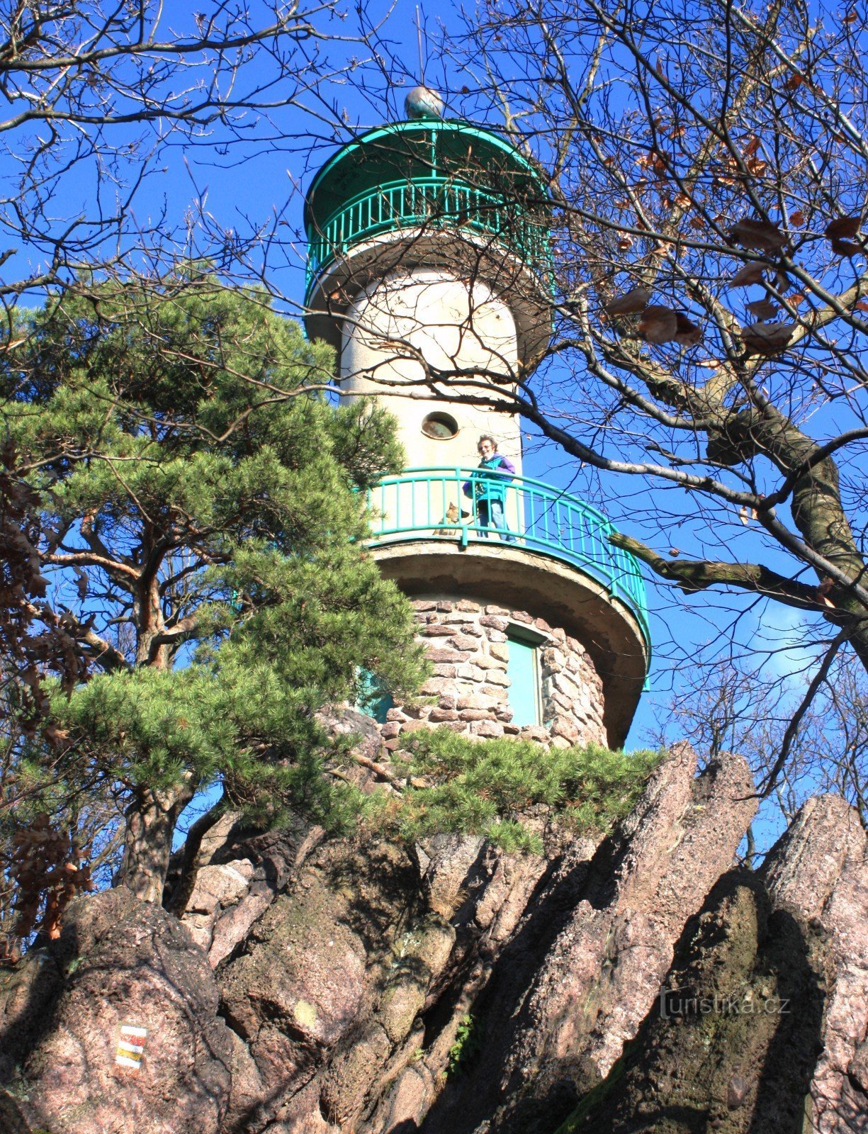 Lookout tower at Babí lom