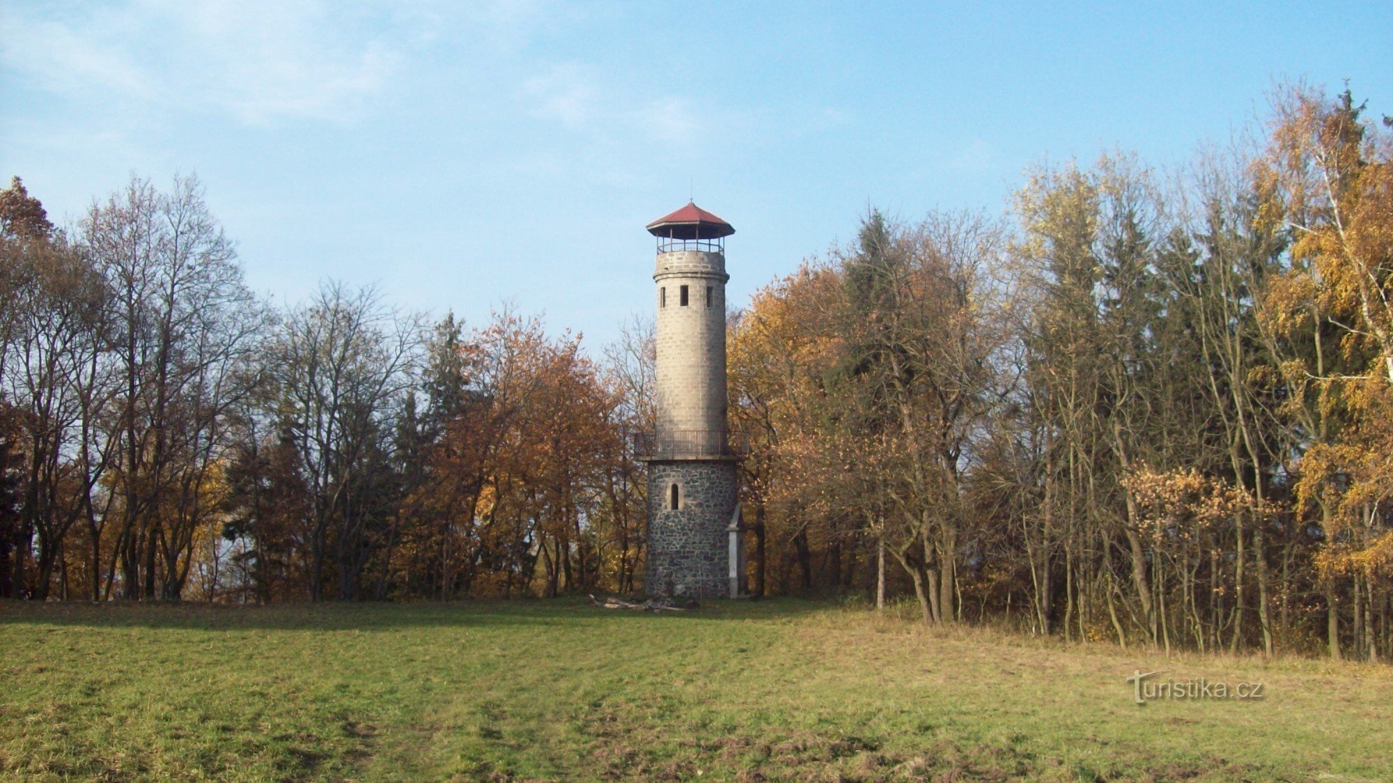 ...wieża widokowa na Chlumu