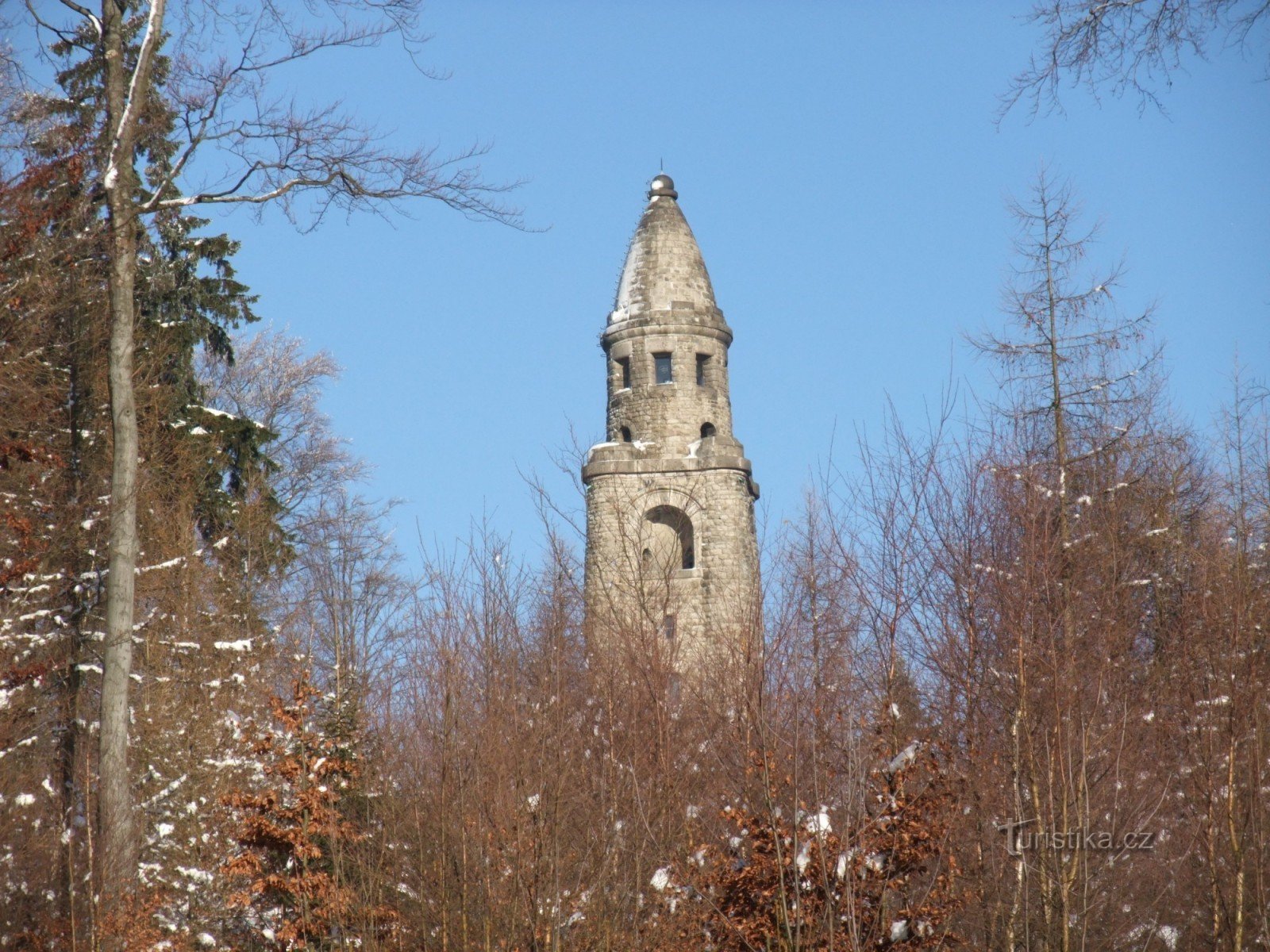 Wieża widokowa na Háji /Hainberg/ niedaleko Aš