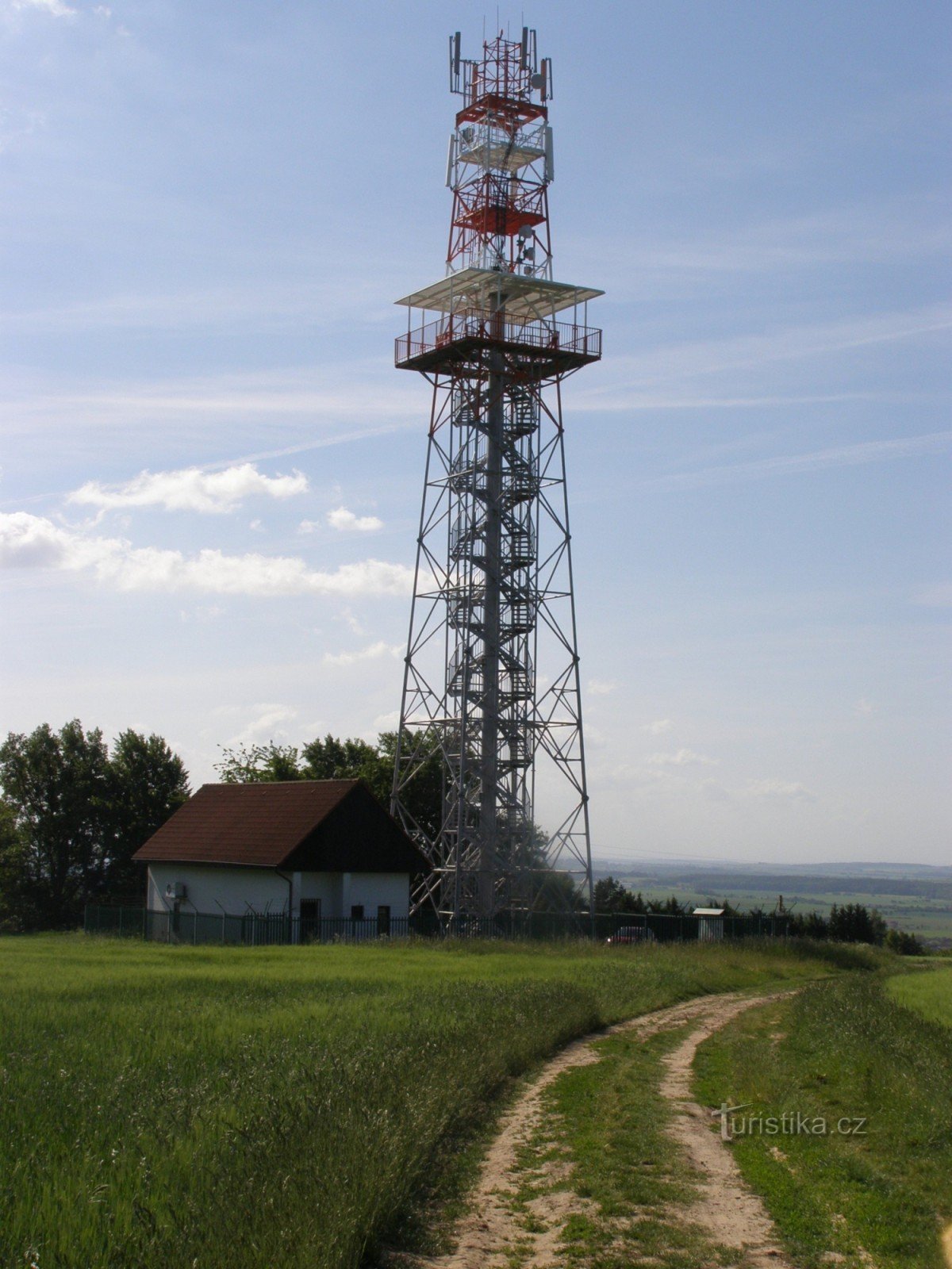 utsiktstorn vid Hořické Chlum