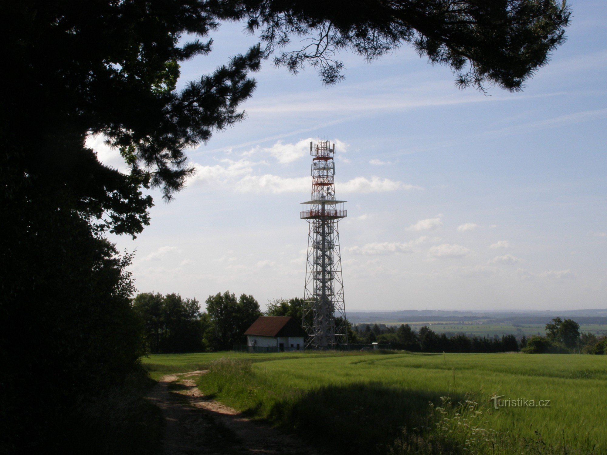 razgledni stolp na Hořické Chlum