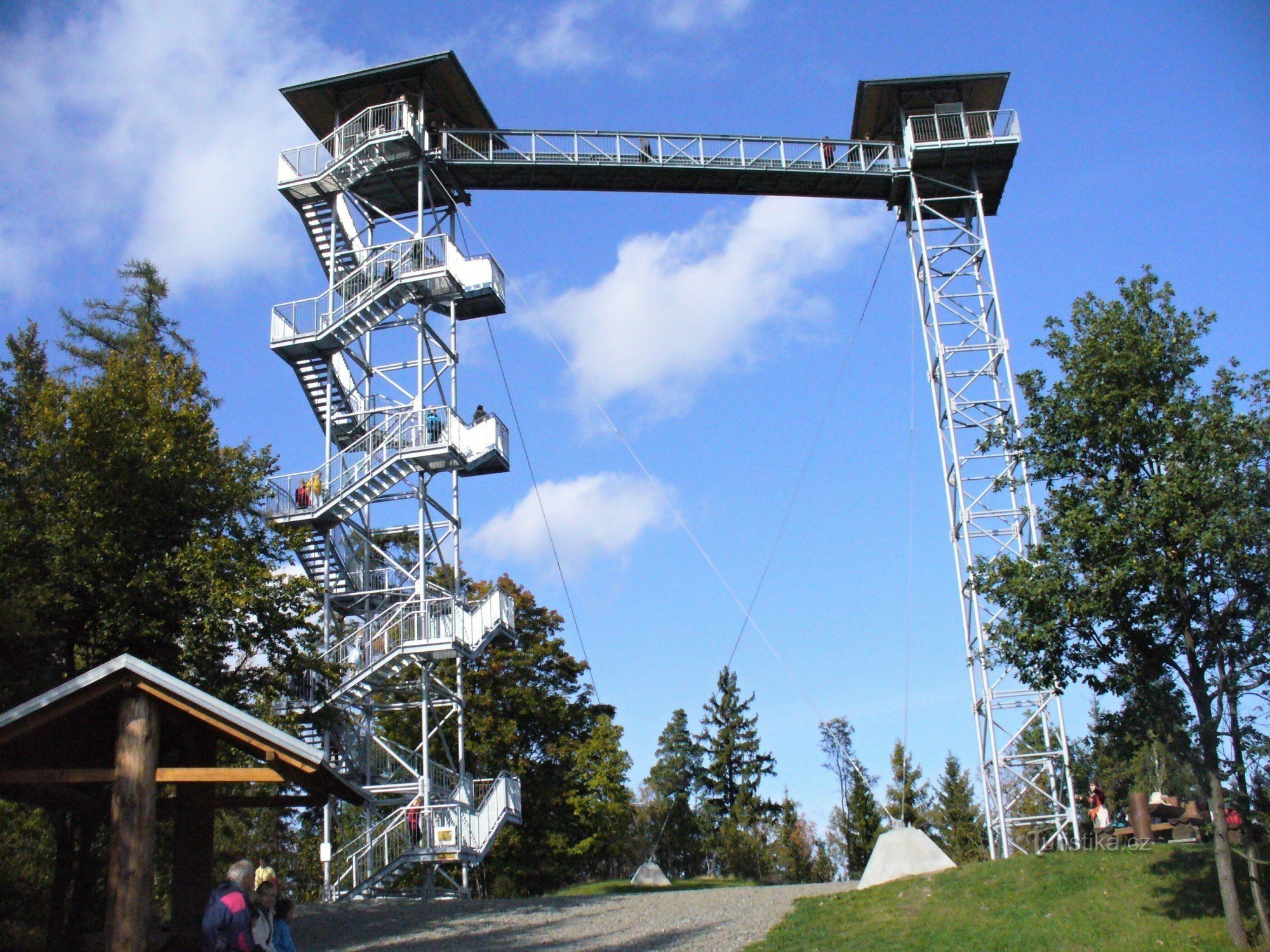 Uitkijktoren op Hraniční vrch