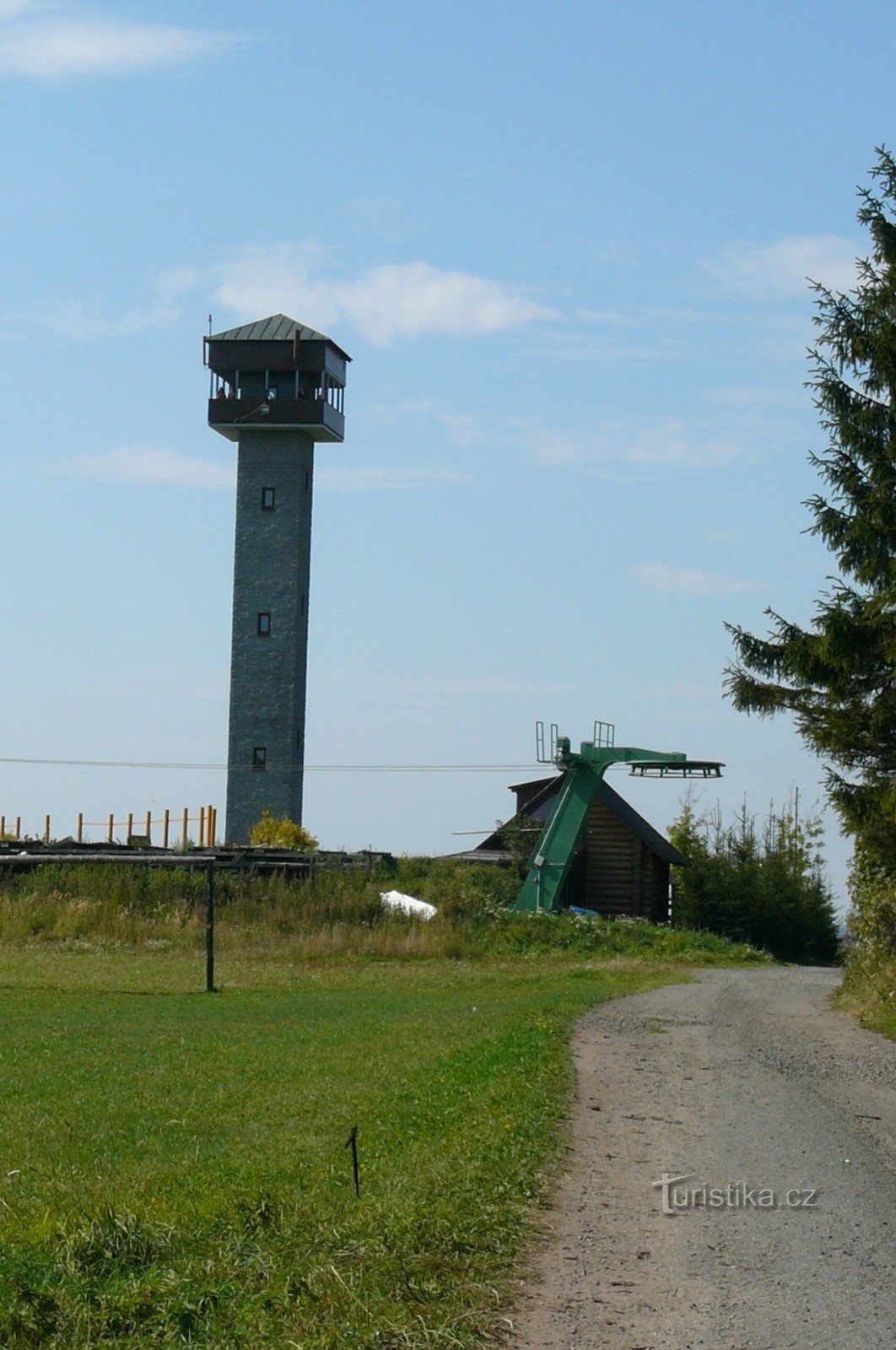 Uitkijktoren op Karasín