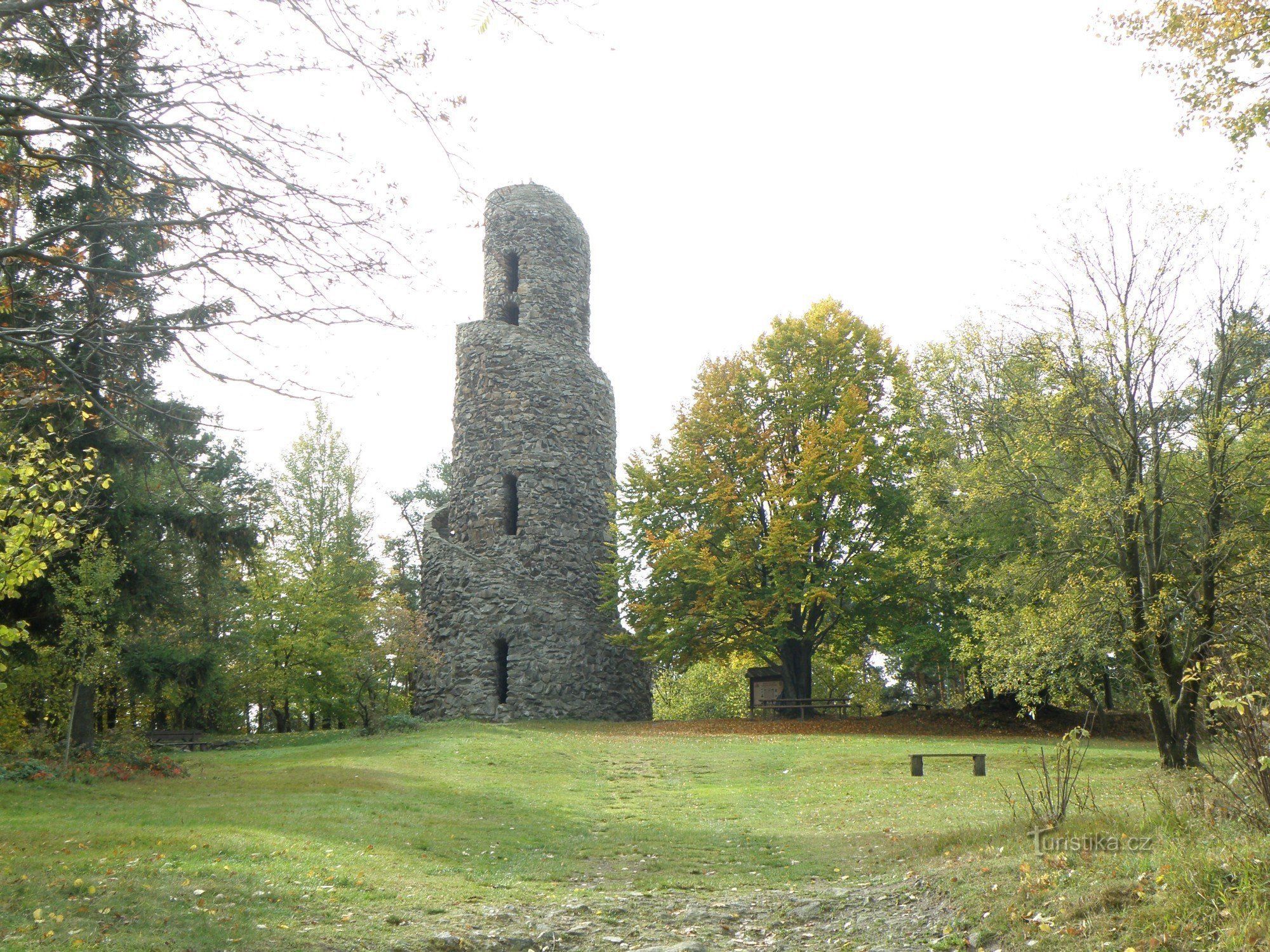 torre di avvistamento su Krásensé vrch