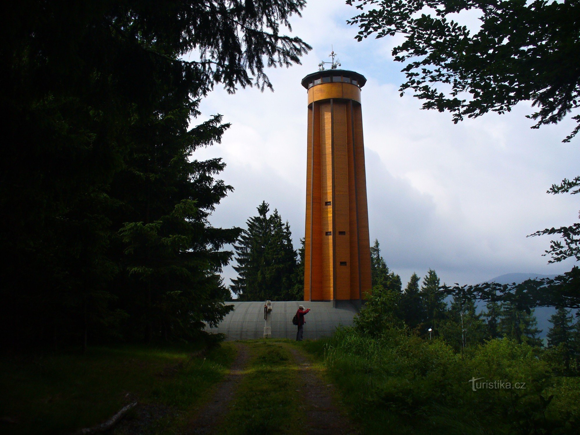 Torre de vigilancia en Křížová hora