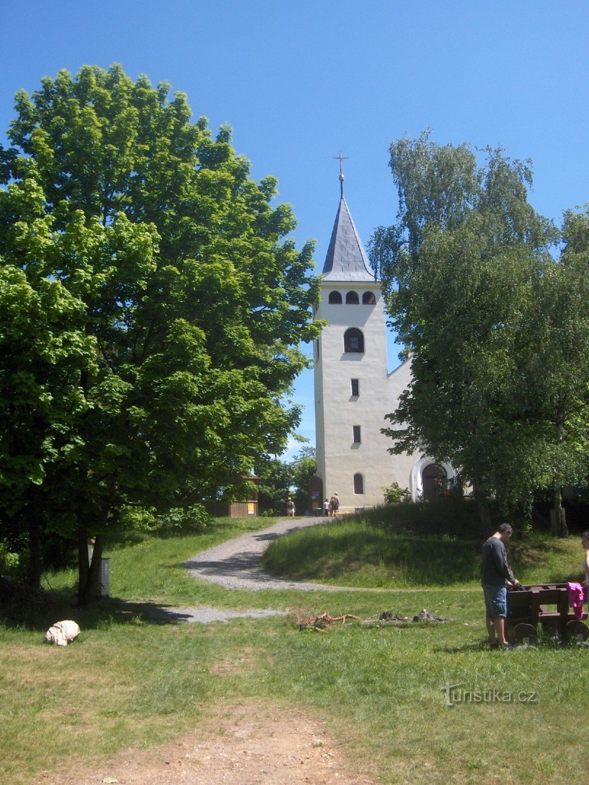 Torre de vigia em Křížové vrch