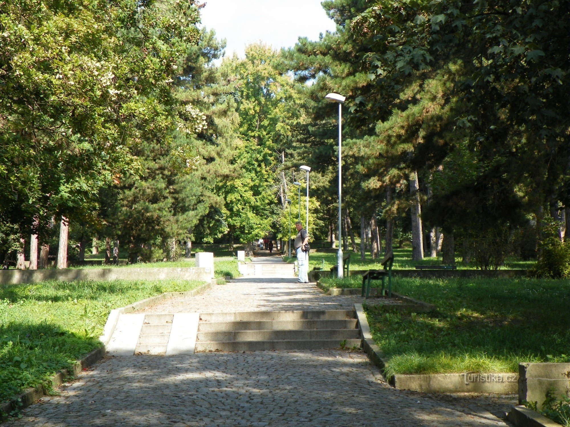 Udsigtstårn på Mostná hora i Litoměřice