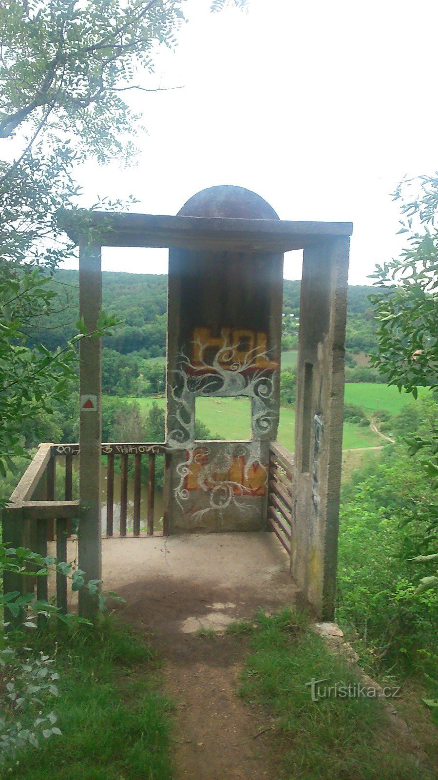 Lookout tower at Okliká in Ivančice