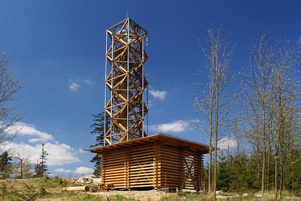 Lookout tower on Pekelné kopci