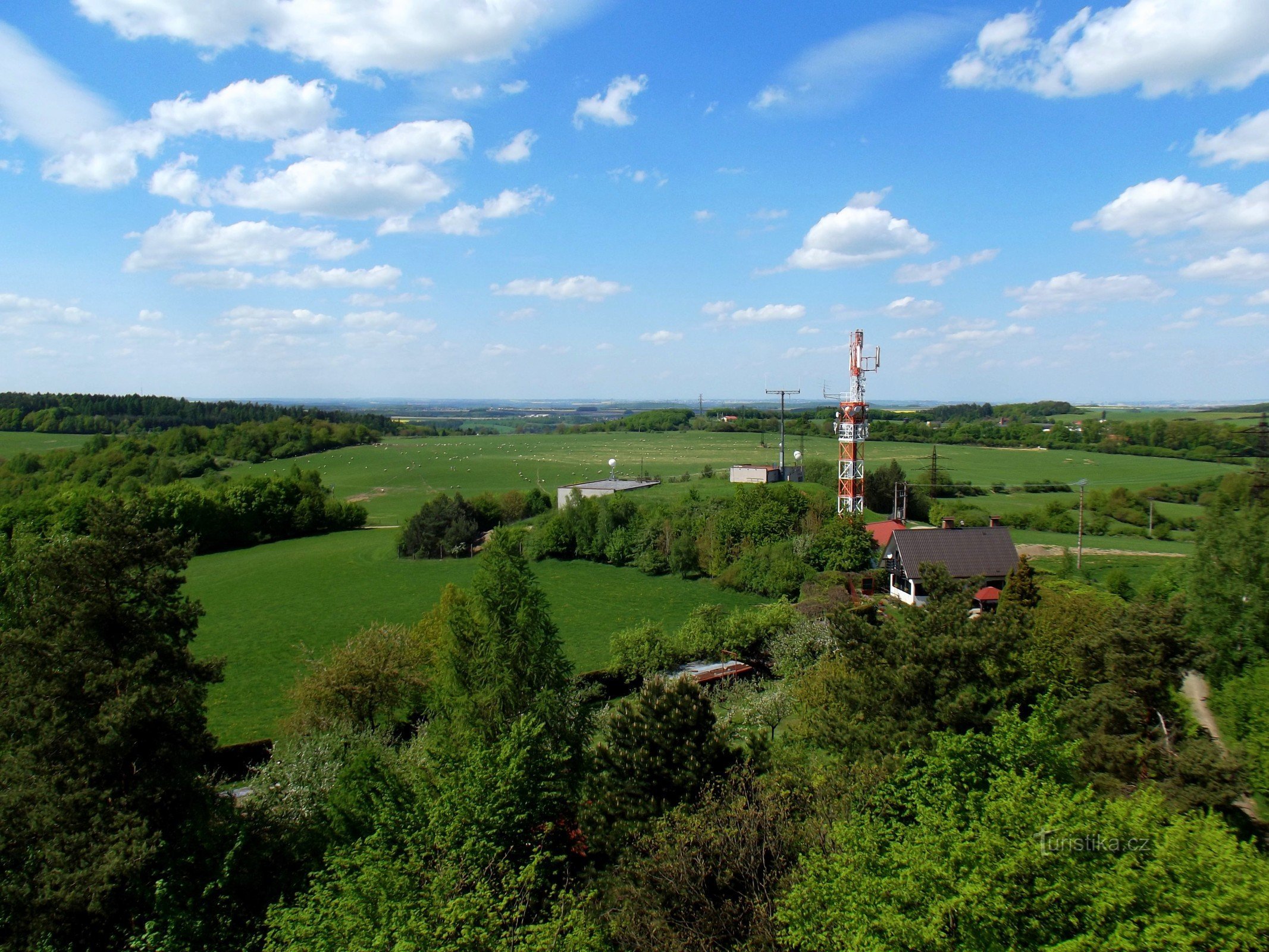 Torre de vigia em Pepřa