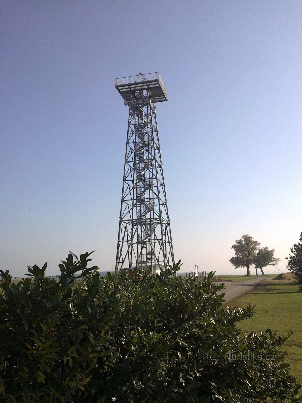 Torre de vigia Na Podluží perto de Nové Poddvorov.