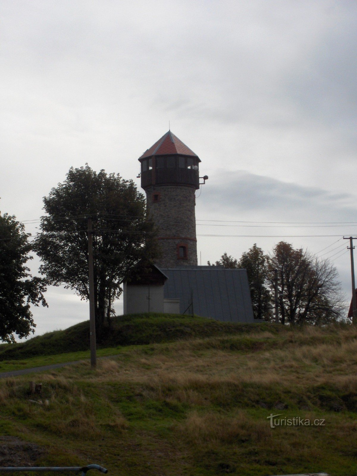 Aussichtsturm auf Růžové vrch