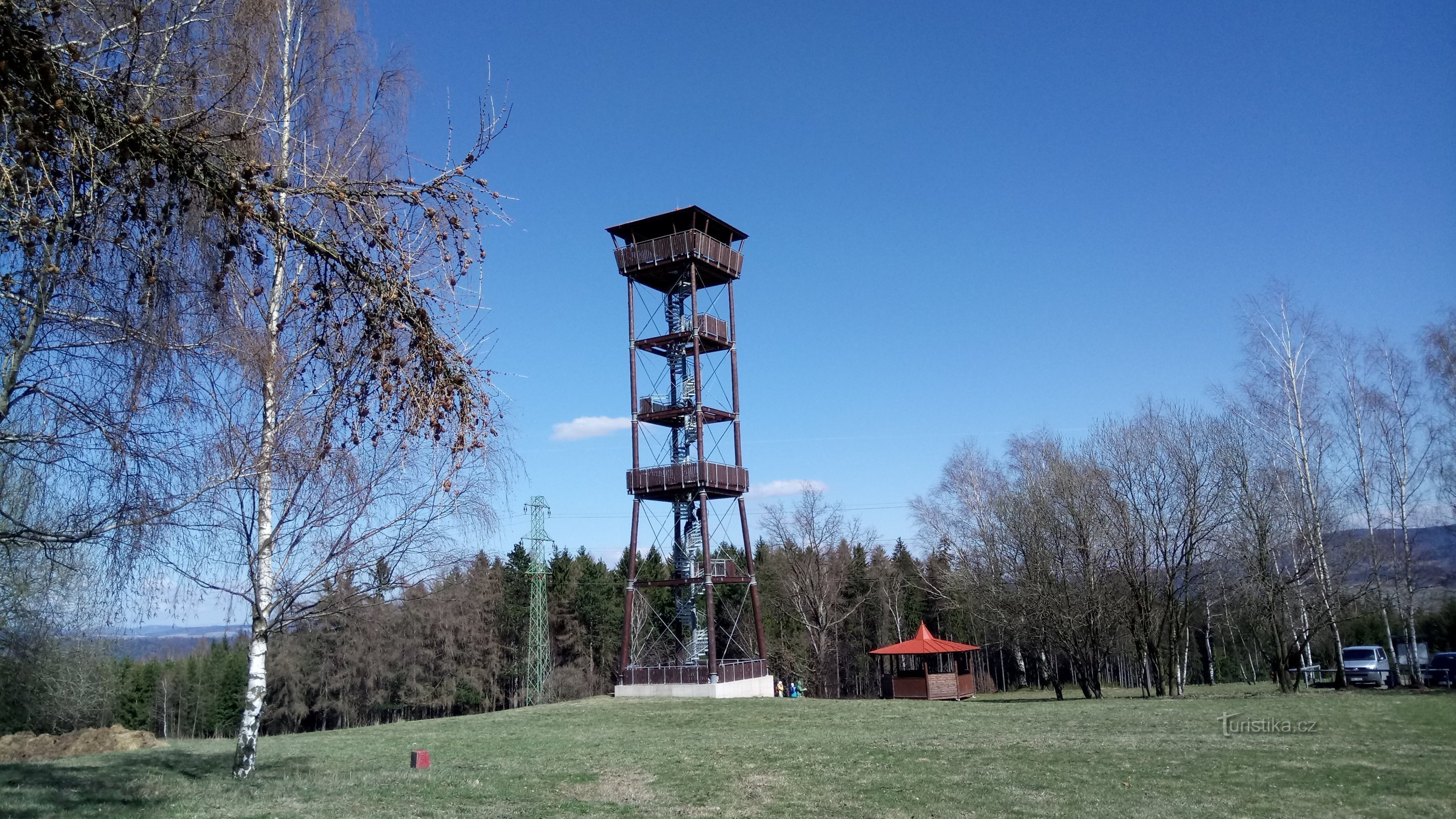 Torre de vigia em sinal
