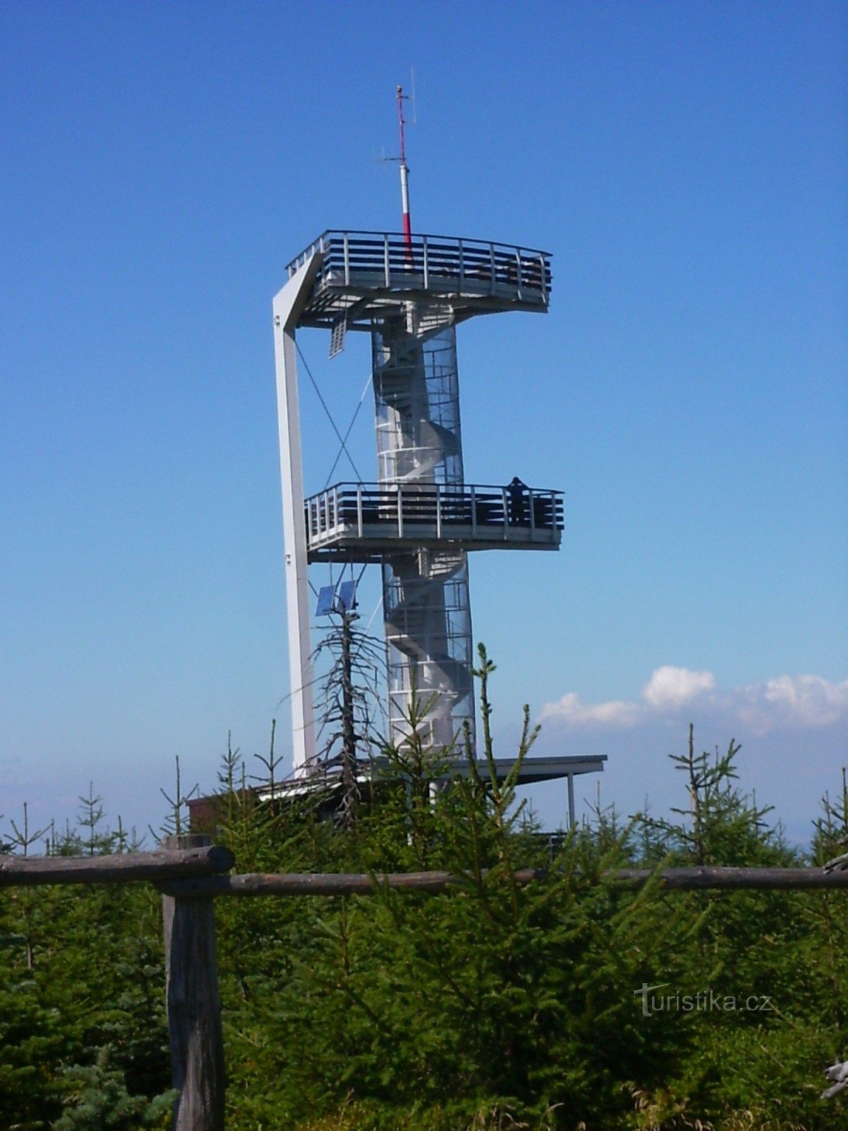 Spruce lookout tower