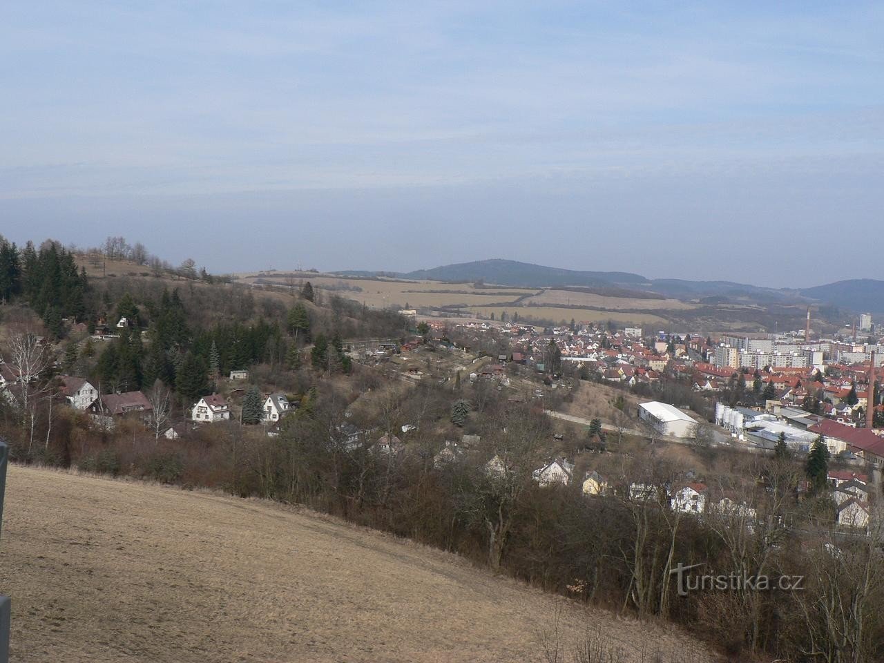 Aussichtsturm am alten Wasserwerk in Sušice.